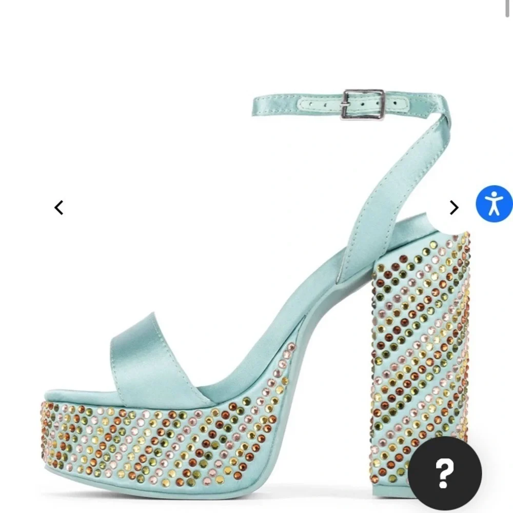 Jeffrey Campbell discotheque platform shoes size 9 new !